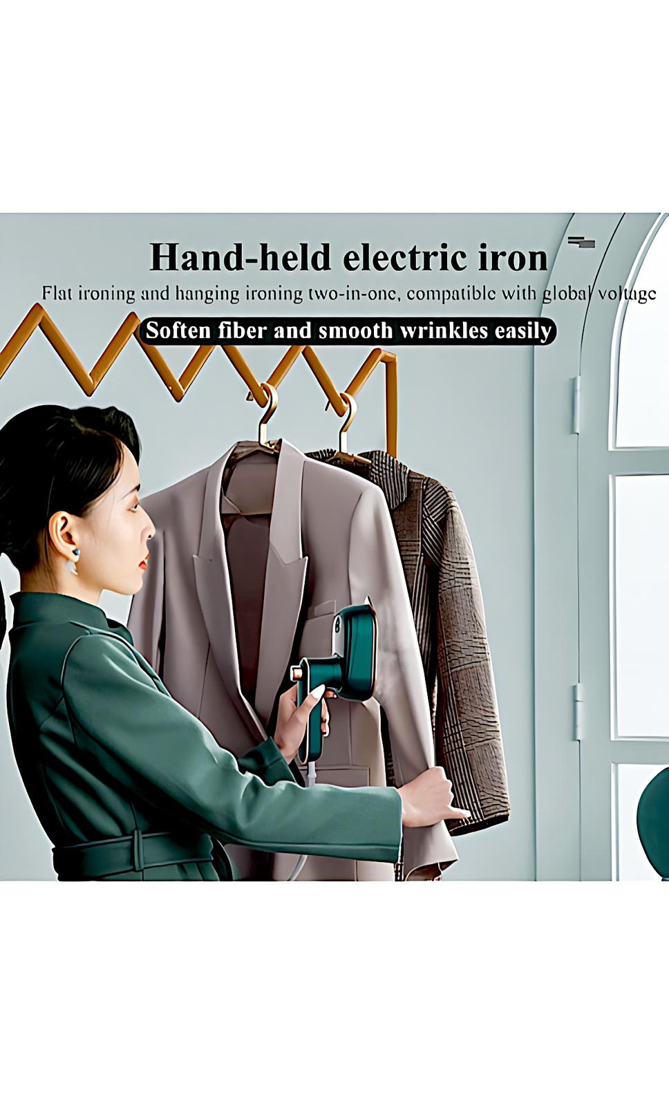 Portable Handheld Garment Steamer – Fast Heat & Easy Wrinkle Removal