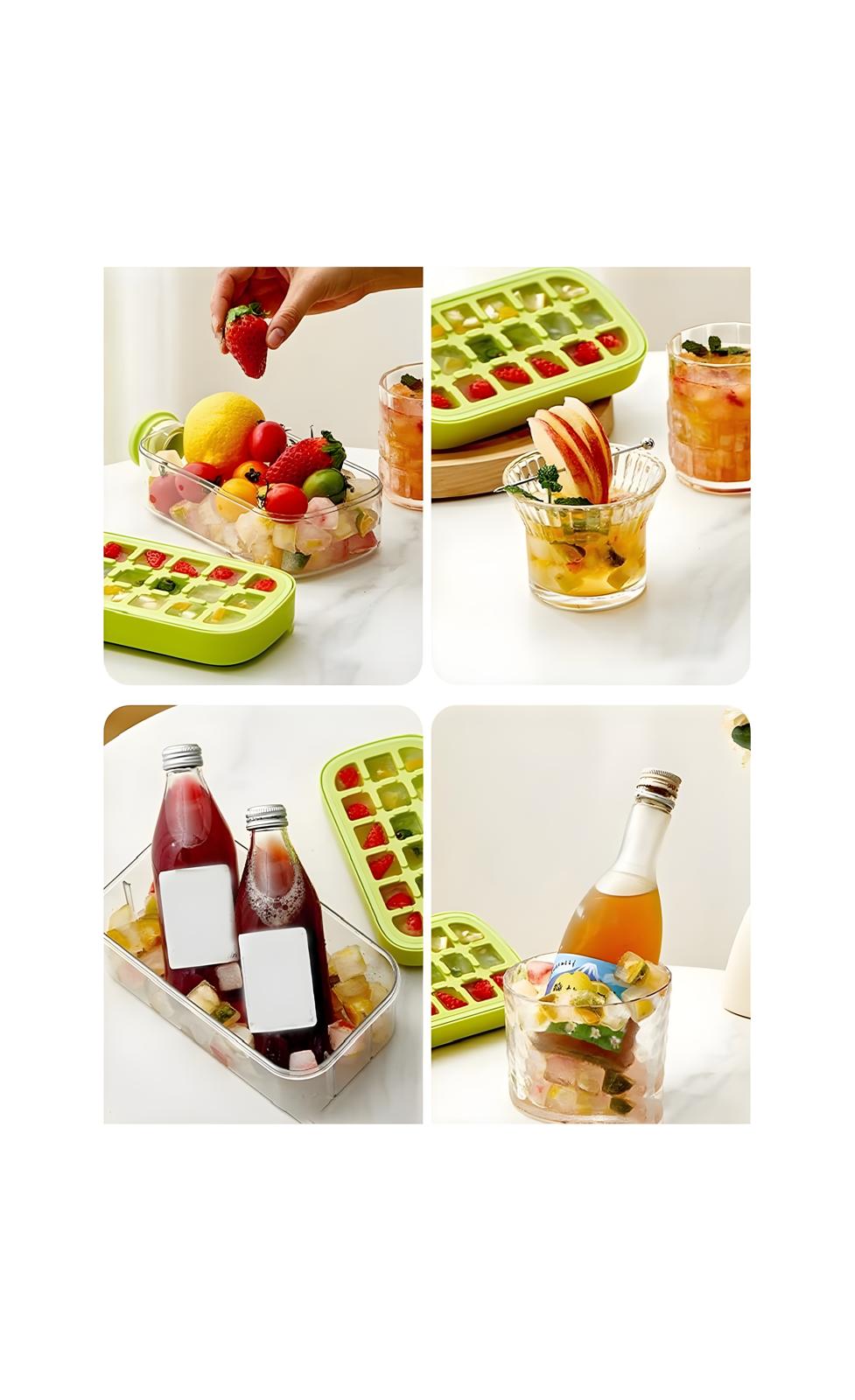 Portable Ice Cube Maker Bottle – 2-in-1 Ice Tray & Water Bottle