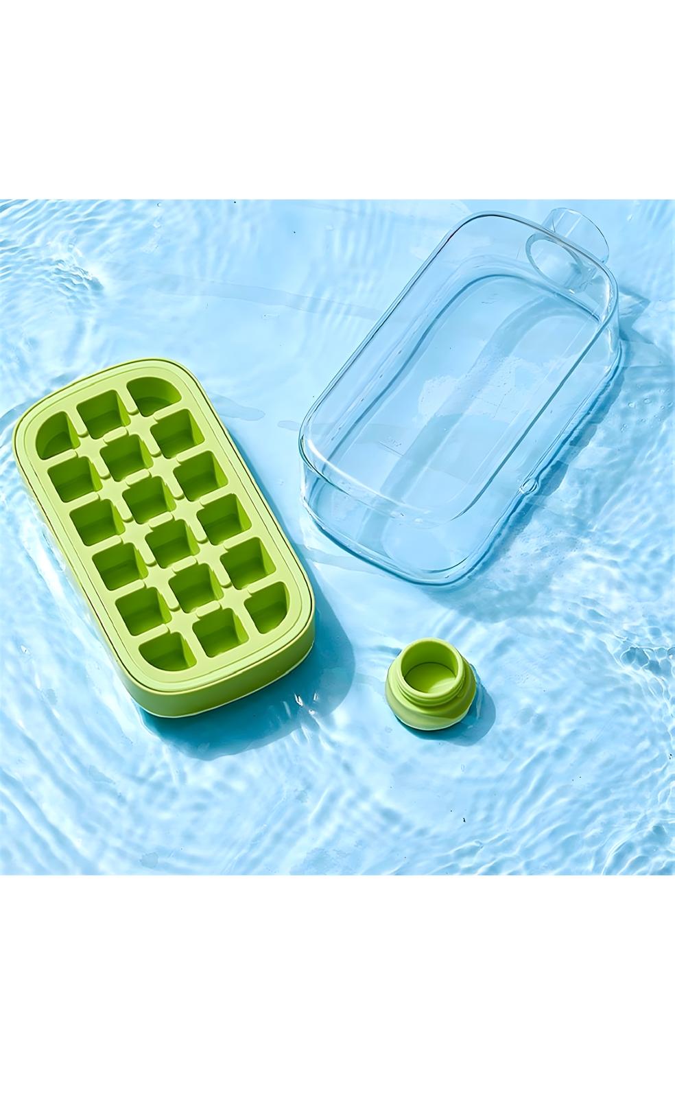 Portable Ice Cube Maker Bottle – 2-in-1 Ice Tray & Water Bottle